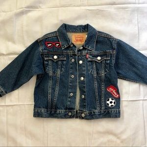 Boy’s Levi’s Denim jacket with patches